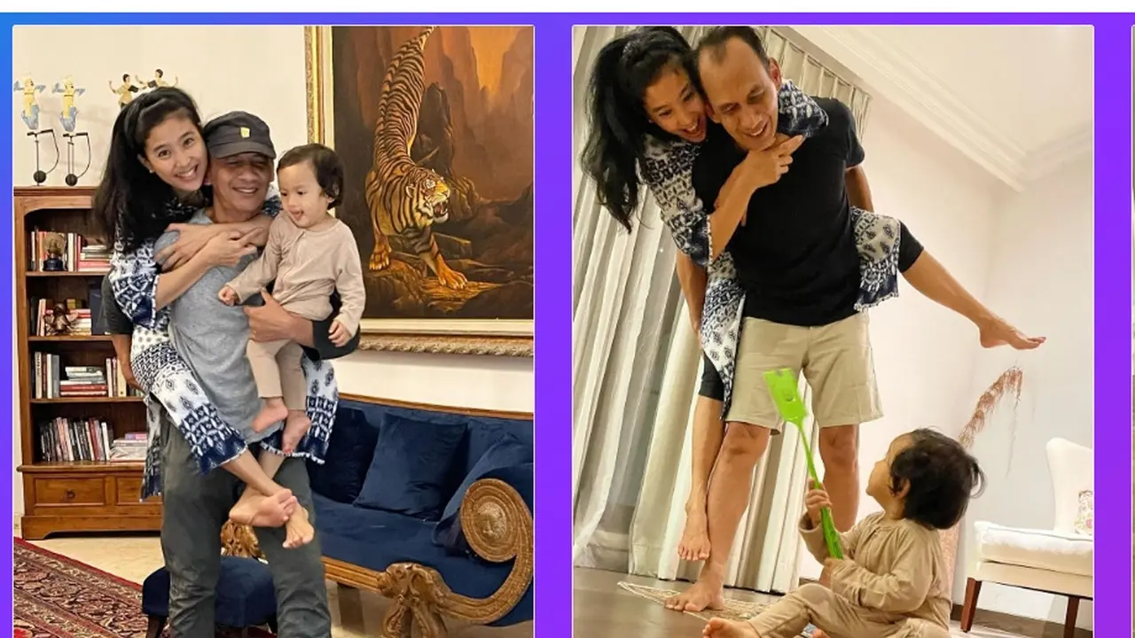 Olivia Zalianty bareng keluarga kecilnya (Foto: Instagram oliviazallianty)