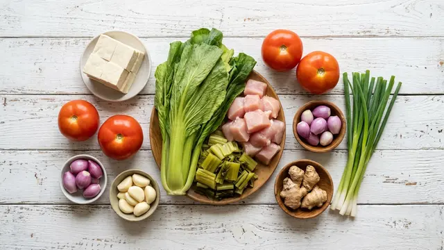 Resep Sup Sawi Asin (AI Generated)