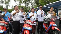 Ajang ini merupakan upaya Indonesia membuktikan kepada dunia bahwa perhelatan G20 didukung oleh motor dan transportasi listrik. (Foto: Istimewa)