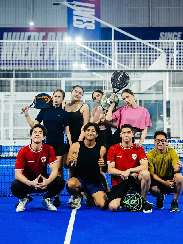 Definisi Pacaran Sehat, Gaya Kompak Al Ghazali-Alyssa Daguise dan El Rumi-Syifa Hadju Saat Main Padel Bareng