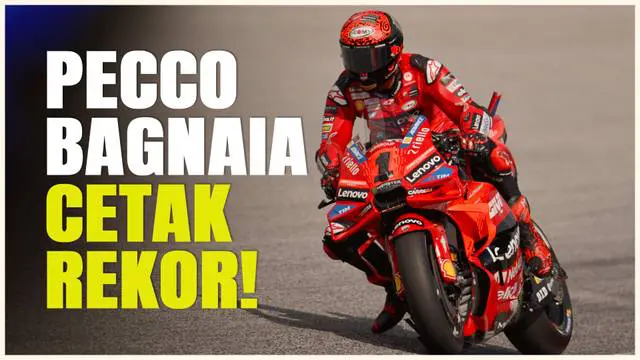 Berita video Pecco Bagnaia mencatatkan rekor Baru di MotoGP Seri Austria. Ia mengakhiri sesi latihan MotoGP Seri Austria dengan mencetak rekor waktu putaran baru di Red Bull Ring dengan catatan 1 menit 28,508 detik.