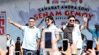 Sebulan lagi jelang pelaksanaan Pilgub Banten 2024, pasangan calon (Paslon) Andra Soni dan Dimyati Natakusumah kembali mendapat dukungan dari masyarakat. Kini pecinta seni musik Qasidah se-Tangerang Raya menyatakan dukungan kepada Andra-Dimyati.