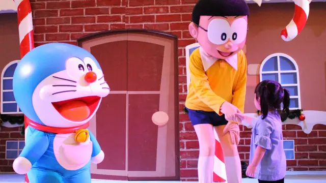 Natal bersama Doraemon