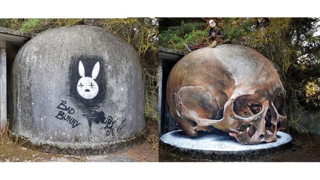 Pria Ini Buat Graffiti 3D, 7 Hasilnya Mengagumkan