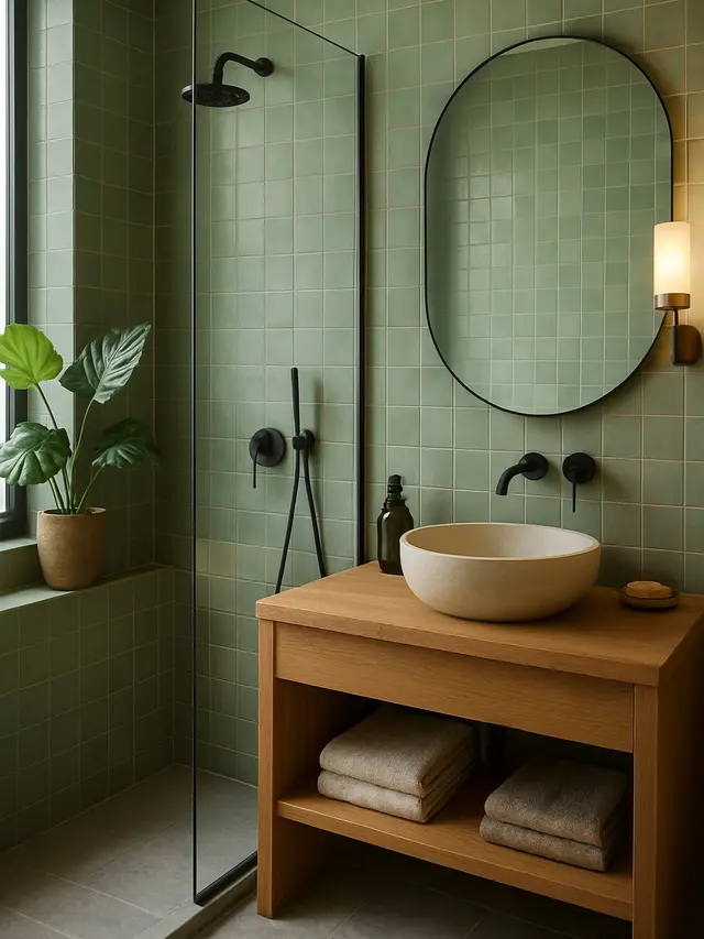 Inspirasi Warna Keramik Kamar Mandi (Foto: ChatGPT)