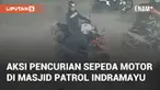 Terekam CCTV, pencurian sepeda motor terjadi di Masjid Jami Nurul Mu’minin. Pencurian ini terjadi pada Rabu (16/10/2024)
