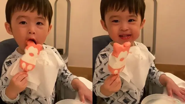 5 Aksi Gemas Raphael Moeis Anak Sandra Dewi, Jualan Es Krim Hingga Ingin Naik Bajaj