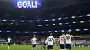 Kemenangan ini membuat Tottenham Hotspur menempati urutan keenam dengan koleksi 45 poin dari 27 pertandingan. (Julian FinneyPool/AFP)