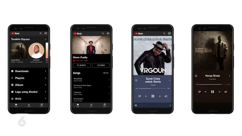 Ilustrasi YouTube Music