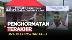 Berita Video, Warga Ghana Berikan Penghormatan Terakhir untuk Christian Atsu pada Sabtu (4/3/2023)