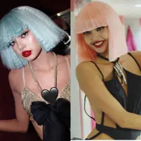 Lisa Blackpink Kenakan Wig. [@lalalalisa_m]