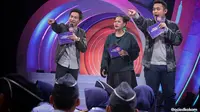 Ardit Erwandha saat menjadi host untuk acara SUCA 3 bersama Okky Lukman dan Gilang Dirga (Instagram)