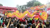 Festival Cap Go Meh Ubah Pecinan Bogor Jadi Lautan Manusia