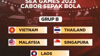 SEA Games 2023 - Grup B SEA Games 2023 Cabor Sepak Bola (Bola.com/Decika Fatmawaty)