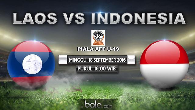 Laos vs Indonesia U-19 (Bola.com/Rudi Riana)
