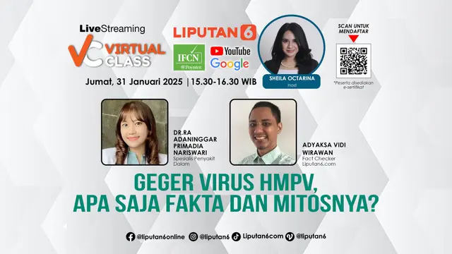 VIDEO: Geger Virus HMPV, Apa Saja Fakta dan Mitosnya?