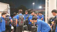 Skuad Timnas Vietnam U-19 meninggalkan Surabaya, Kamis (25/7/2024) malam WIB usai gagal total di Piala AFF U-19 2024 (Dok. VFF)