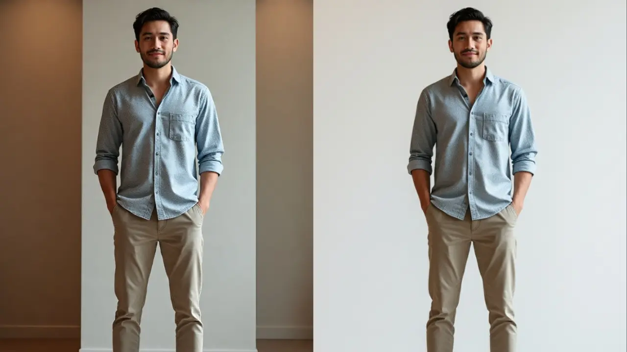 Prompt Gemini AI Viral Edit Foto Sendiri dengan Background Warna Polos/Ilustrasi Gemini AI