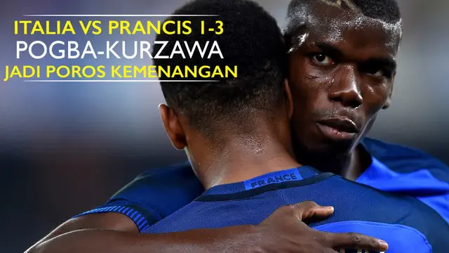 Video highlights laga persahabatan Italia vs Prancis 1-3. Paul Pogba dan Layvin Kurzawa menjadi poros penentu kemenangan.