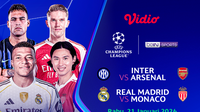 Nonton Live Streaming Liga Champions Pekan Ke-7, Tayang di Vidio