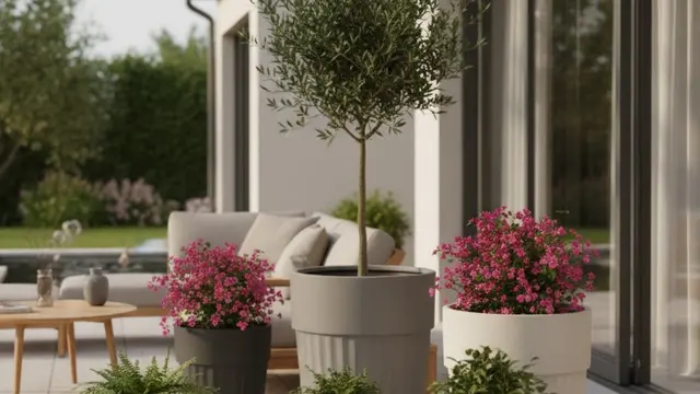Desain Pot Bunga untuk Teras Hunian/Gemini AI