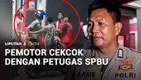 Pemotor Cekcok dengan Petugas SPBU