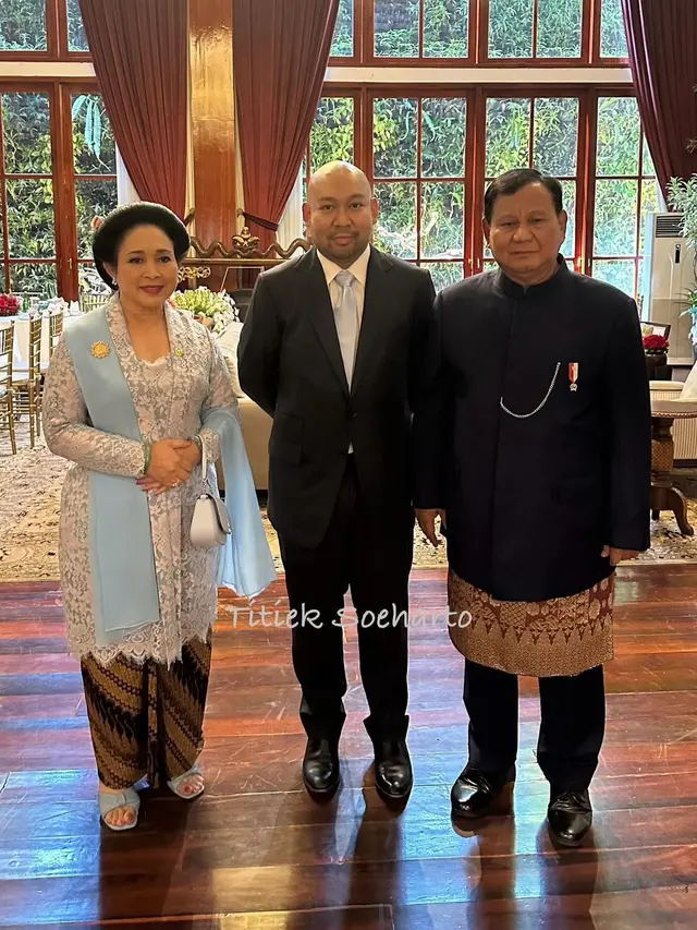 6 Parade Kebaya Baby Blue di Pelantikan Prabowo-Gibran, Annisa Pohan, Desy Ratnasari, hingga Titiek Soeharto