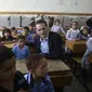  Anak-anak Gaza di sekolah milik PBB. (Reuters/Ibraheem Abu Mustafa)