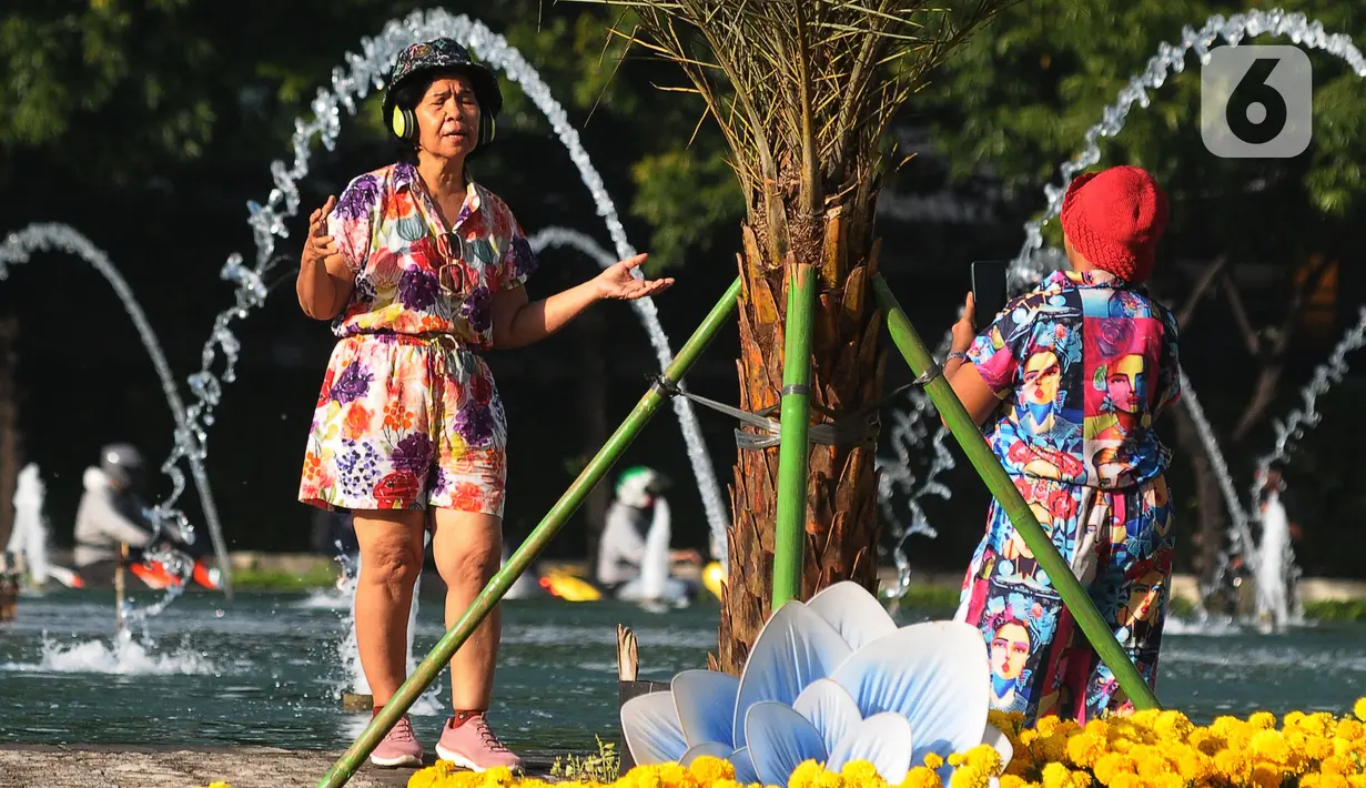 Kawasan Bundaran Hotel Indonesia menjadi spot favorit para pegiat fotografi. (merdeka.com/Imam Buhori)