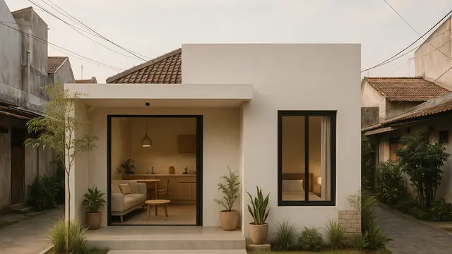 Model Rumah Minimalis Modern di Kota