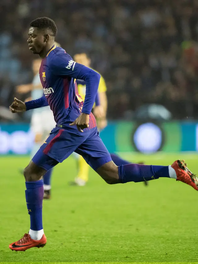 Pelatih Barcelona Nilai Dembele Belum Siap Tampil 90 Menit