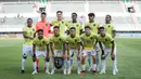 <p>Para pemain starting XI Timnas Ekuador U-17 berfoto sebelum dimulainya laga kedua Grup A Piala Dunia U-17 2023 menghadapi Timnas Maroko U-17 di Stadion Gelora Bung Tomo (GBT), Surabaya, Senin (13/11/2023). (Bola.com/Bagaskara Lazuardi)</p>