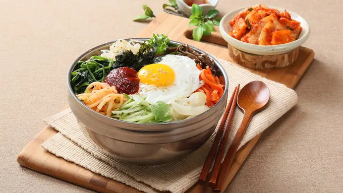 Resep Bibimbap Korea