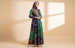 Model Dress Batik Terbaru untuk Lebaran 2026/AI