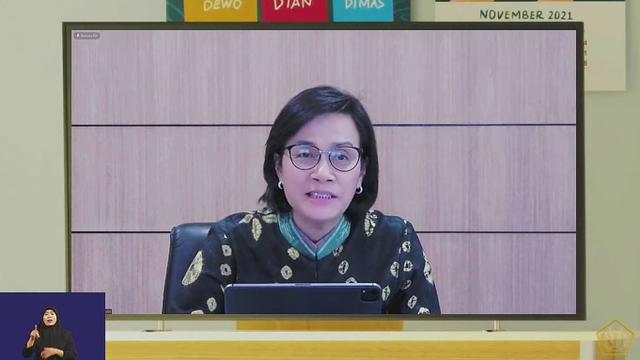 Menteri Keuangan Sri Mulyani Indrawati menyampaikan dalam Kemenkeu Mengajar ke-6  terkait pentingnya peranan keuangan negara menjadi alat yang diandalkan dalam menangani pandemi covid-19.