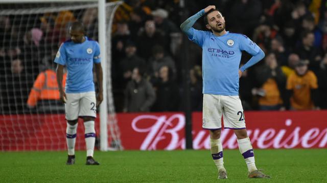 Ekspresi Pemain Manchester City Saat Takluk dari Wolverhampton