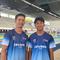 Atlet loncat indah putra Indonesia, Andriyan dan Muhamad Yudha Prastiyo, selepas tampil di Indonesia Open Aquatic Championships 2025, Selasa (25/11/2025) sore WIB. Keduanya akan mewakili Merah Putih di SEA Games 2025 Thailand. (Liputan6.com/Melinda Indrasari)
