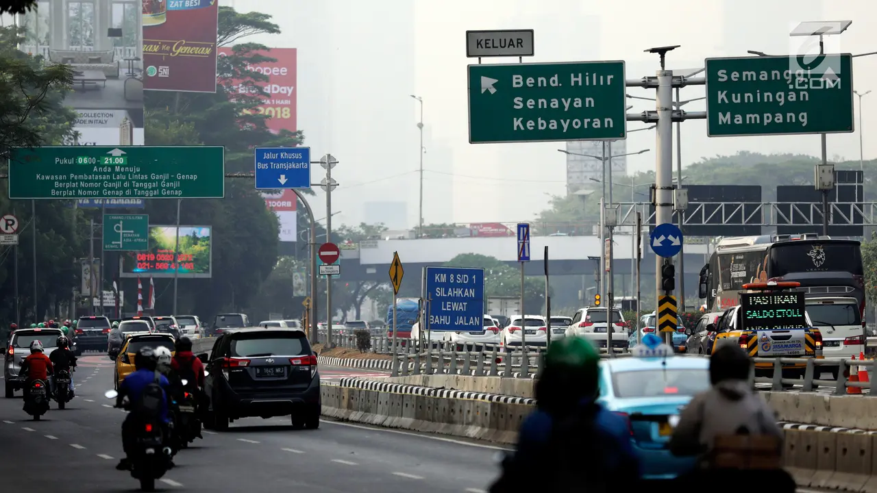 Ganjil Genap Sudah Diberlakukan di Jakarta