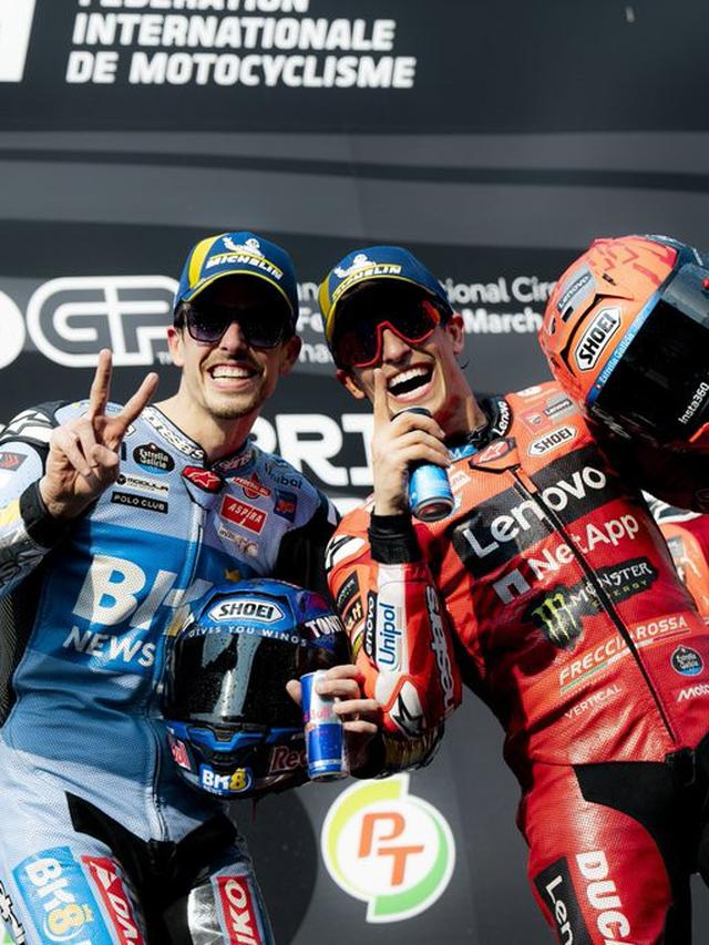 Alex Marquez dan Marc Marquez