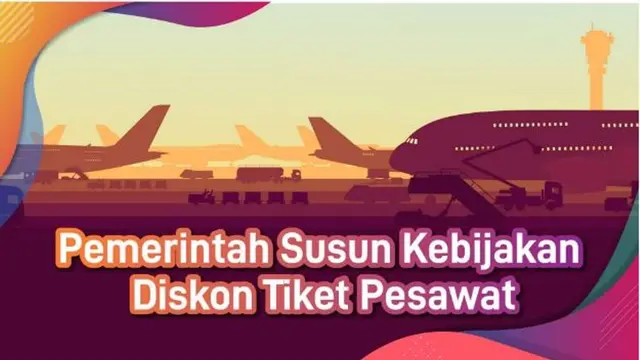 Pemerintah Susun Kebijakan Diskon Harga Pesawat