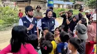 Anak-Anak Aceh Tamiang Antusias dengan MBG: Ada Daging Ayam dan Lembu, Buahnya Anggur dan Apel