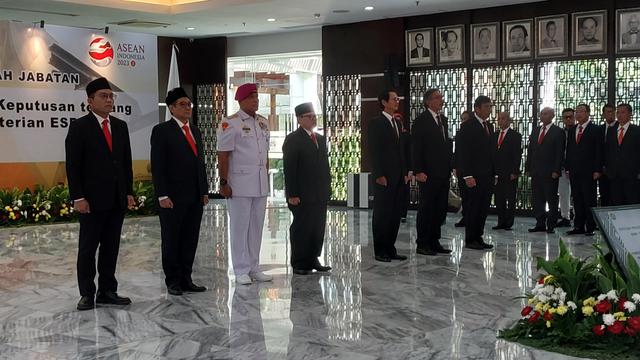 Pelantikan Pejabat ESDM