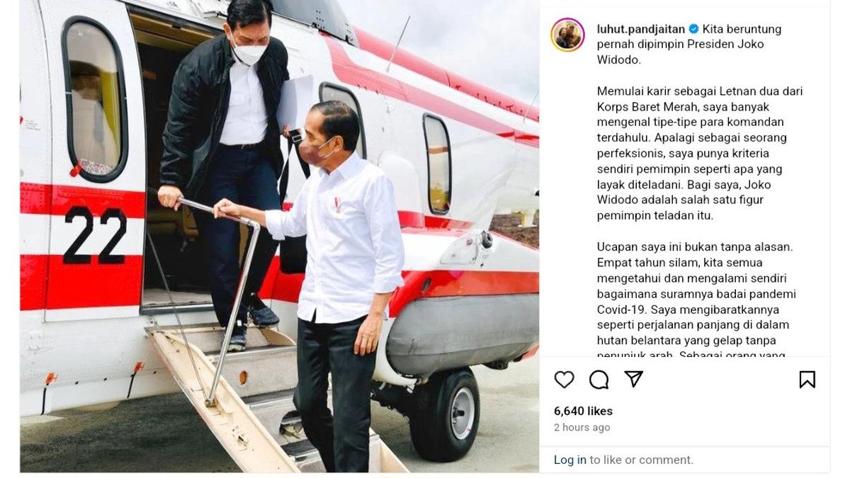 Jokowi Ulang Tahun, Menko Luhut Curhat Pernah Diberi Tugas Sulit Berita Viral Hari Ini Jumat 5 Juli 2024