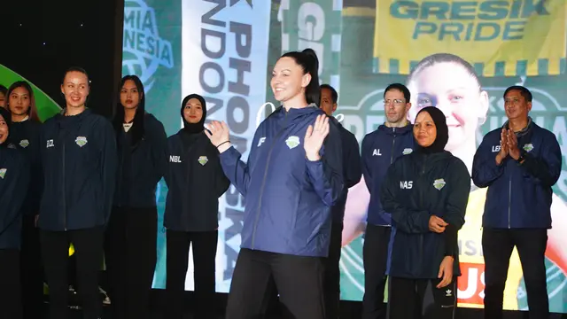 Launching tim Proliga 2026 Gresik Phonska Plus Pupuk Indonesia (GPPI)