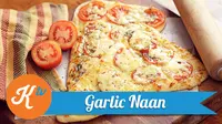 Untuk Anda penggemar masakan India yuk kita coba membuat resep garlic naan yang lezat di rumah.