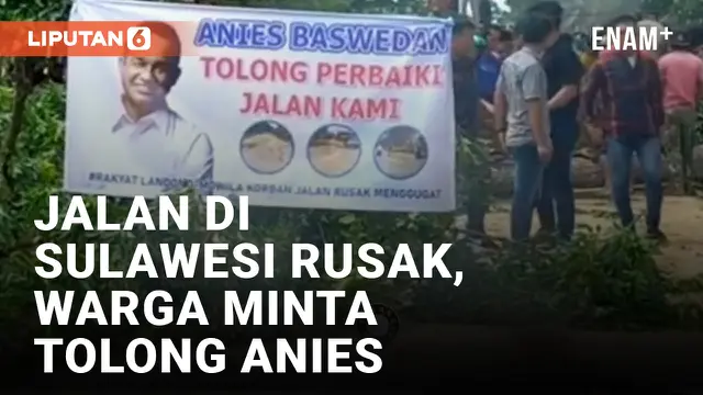 Anies Baswedan Diminta Bantu Perbaiki Jalan Rusak di Konawe Selatan