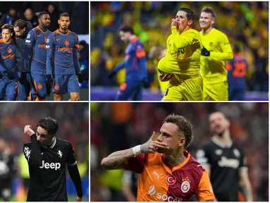 Dua raksasa Liga Italia kompak menelan kekalahan dalam leg pertama play-off 16 besar Liga Champions. Kekalahan tersebut membuat situasi Juventus dan Inter Milan kian sulit untuk melaju ke fase selanjutnya.