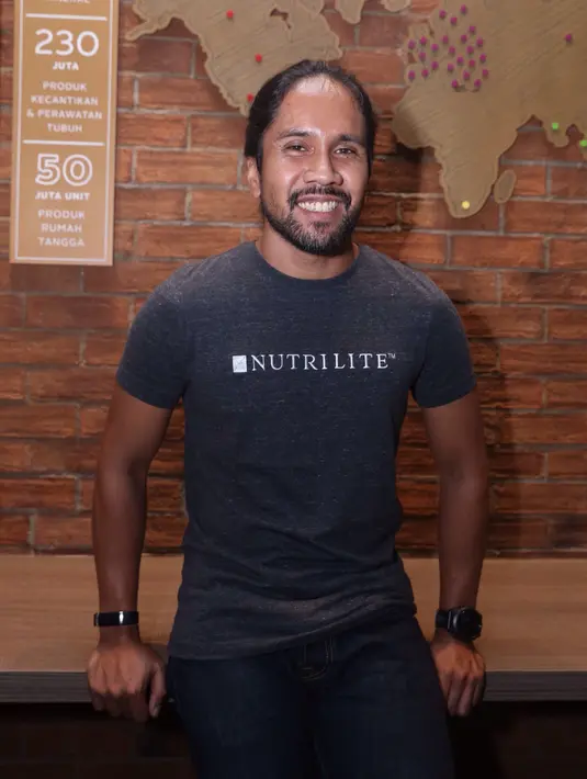 Fajar Alexa mengungkapkan ketika melakukan olahraga Ironman harus diperlukan keseimbangan khusus dan stamina yang sangat stabil. (Andy Masela/Bintang.com)