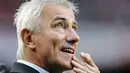 Ekspresi pelatih Belanda Bert van Marwijk jelang laga persahabatan melawan Inggris di Amsterdam Arena, Amsterdam, 12 Agustus 2009. AFP PHOTO / JOHN THYS 