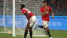 Striker muda MU, Mason Greenwood (kanan). (Twitter/Mason Greenwood)